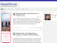 Tablet Screenshot of deputycio.com